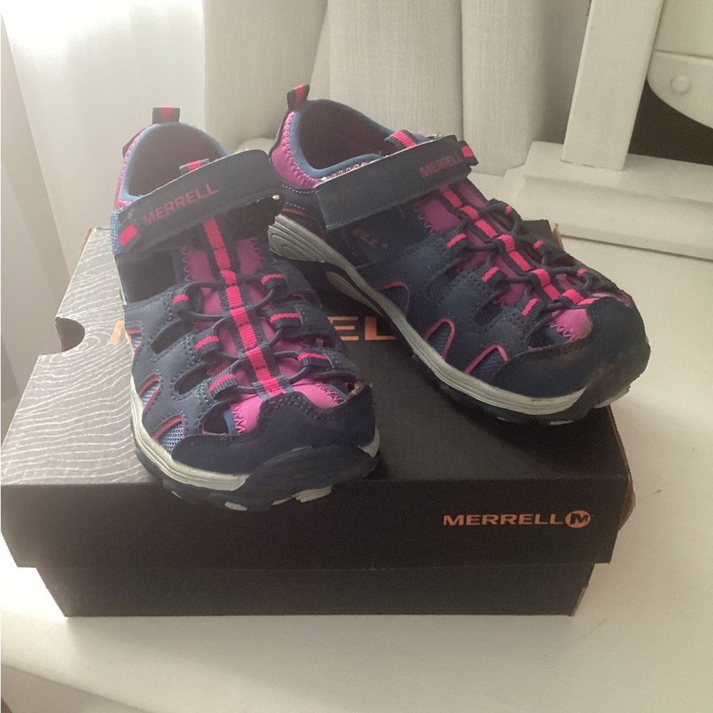 Merrell Kids' Navy and Pink Shoes